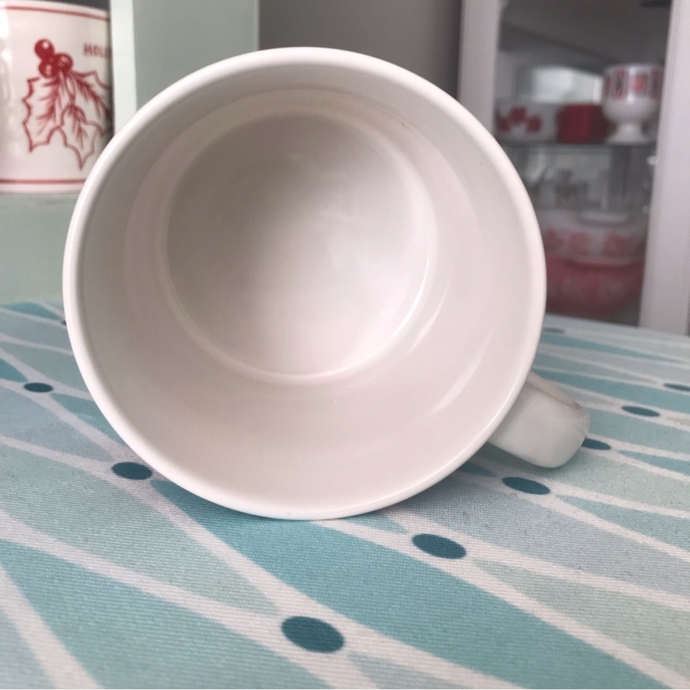 NWT Anthropologie R Initial Mug Ralph Waldo Emerson monogram coffee tea gift - Picture 4 of 5